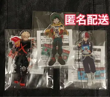 남코 한정판 나의 히어로 아카데미아 스탠드 포함 빅 아크릴 플레이트 3종