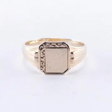 영국제 9금 1917년 앤티크 빈티지 시그넷 반지 12호