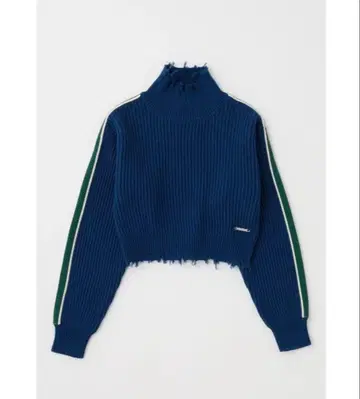 GRUNGE LINE SLEEVE 니트탑