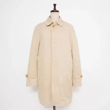빔즈하트 개버딘 스텐카라 코트 베이지 사이즈 46*KD30