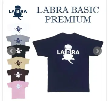 LABRA BASIC PREMIUM T셔츠 다크 네이비 L 사이즈