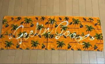 후지이 카제 Feelin'Good 타월 오렌지