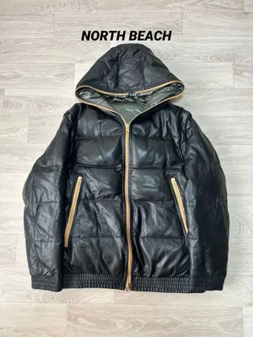 NORTH BEACH 노스비치 충전솜 가죽 자켓