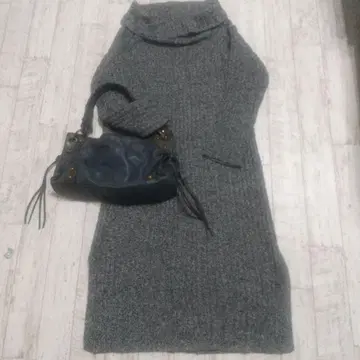 새상품급 ROWRYS FARM 그레이 니트 원피스