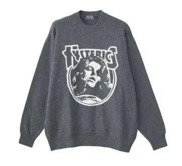 HYSTERIC GLAMOUR MEN ENDLESS ROCK 편직 스웨터