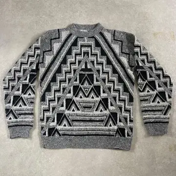 80~90s USA제 Sears 빈티지 네이티브 무늬 아크릴 니트 스웨터