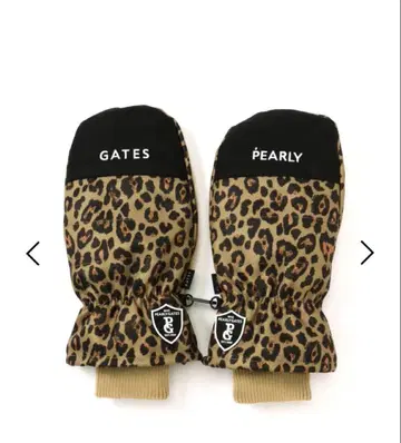 SALE 중 [ 새상품 ] GATES PEARLY 레오파드 무늬 미튼