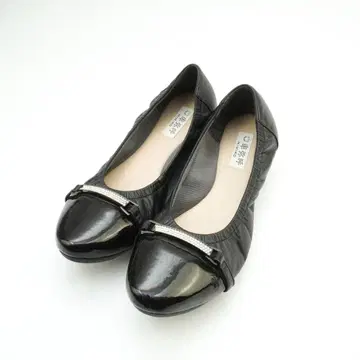 히미코 24.0 613313 스니커즈 펌프스 가죽 블랙/KD23