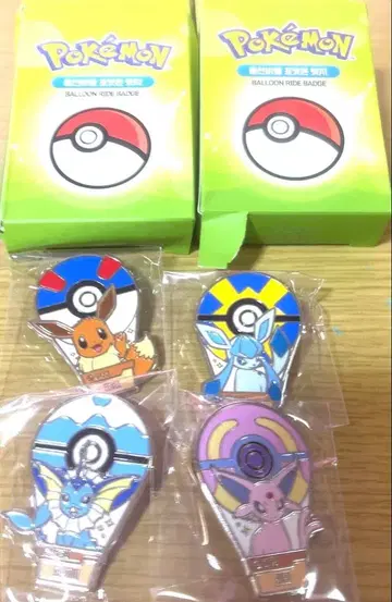 한국 롯데월드 포켓몬 벌룬 배지