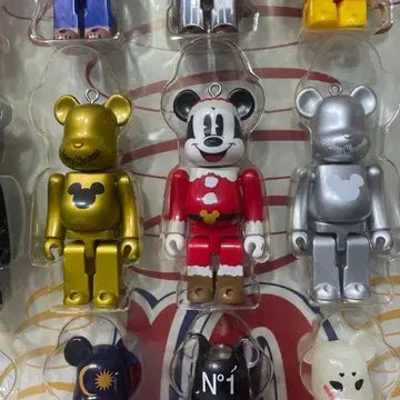 베어브릭 미키 크리스마스 미키 로고 세트