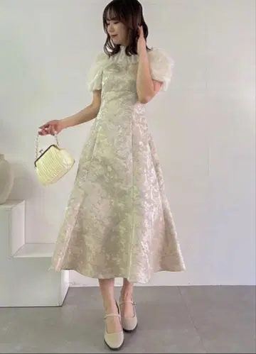 dazzlin 시어 베일 샤 가드 원피스