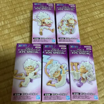 원피스 월드 컬렉터블 피규어 루피 기어5 노멀 컬러 5체