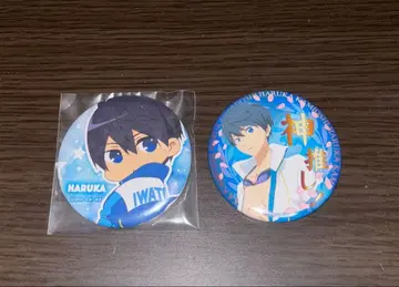 Free! 하이 스피드! 나나세 하루카 캔뱃지