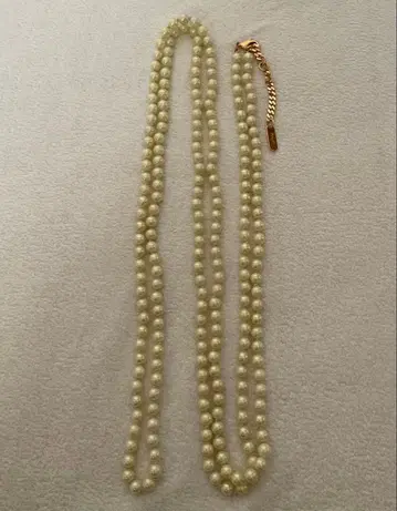 라다 롱 펄 목걸이