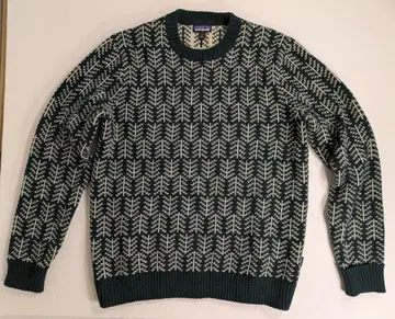 patagonia 파타고니아 트리 패턴 크루넥 스웨터 M