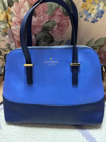 케이트 스페이드 핸드백 파랑/블랙 2way