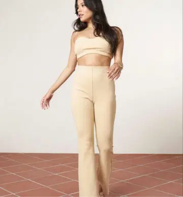 [ AMATERAS ] 리브핏 플레어 팬츠