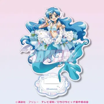 피치피치 피치 제비뽑기당 아크릴 스탠드 나기사 머메이드 플라워 복권