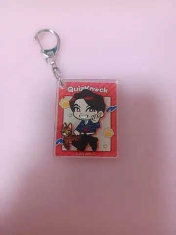 QuizKnock 마네키네코 아크릴 키링 이자와 타쿠시
