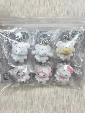 동물 캐릭터 캡슐 토이 6개 세트