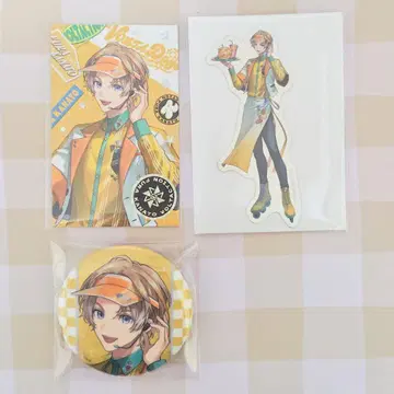 3 후라 소토 Days x Diner 홀로그램 카드 캔뱃지 특전 스티커