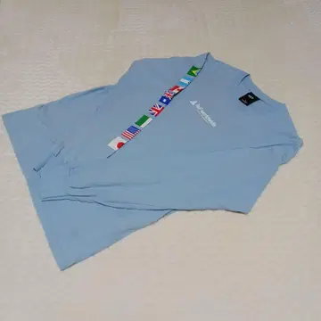 HUF 국기 디자인 긴팔 티셔츠