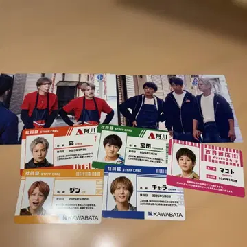 WEST. 뒷문 사원. 스파이 시켜주고 있습니다 엽서 사원증