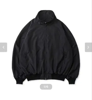 everyone 나일론 실크 트랙 자켓 BLACK M