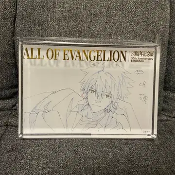 에반게리온 나기사 카오루 아크릴 블록 ALL OF EVANGELION