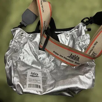 Java 실버 숄더백