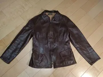 W.B. Place & Co. 가죽 자켓 1940년대 빈티지