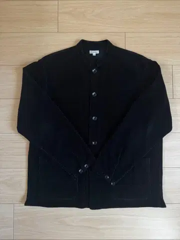 Steven Alan 코듀로이 노카라 자켓 블랙