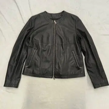 새상품급 [ BEATING HEART  ] 블랙 가죽 자켓