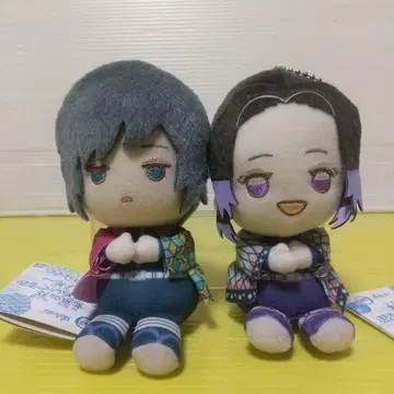 귀멸의 칼날 푹신 봉제 인형 세트