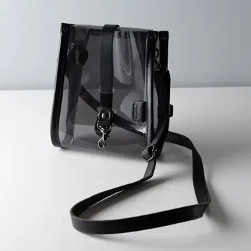 rambox 클리어 숄더백 블랙