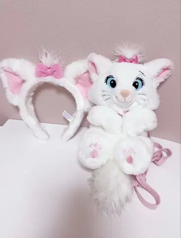 디즈니 리조트 마리 머리띠 백