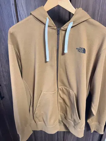 THE NORTH FACE 베이지 후드티 XL