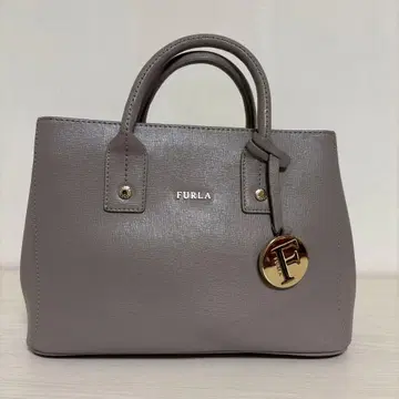 컨디션 최상 FURLA 그레이 2way 백