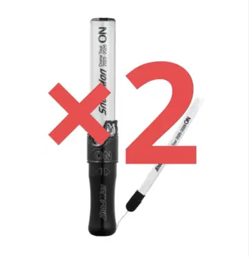 SnowMan Dome Tour 2025-2026 ON 응원봉 2개