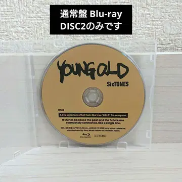 SixTONES YOUNGOLD 일반ver Blu-ray Disc2