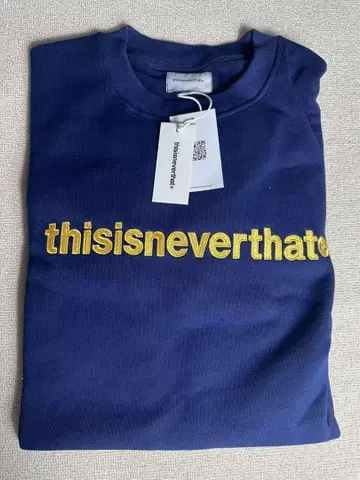 thisisneverthat 네이비 맨투맨 M