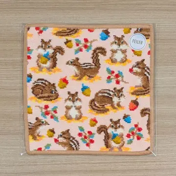 미개봉 WEB 한정판 페이 시마시마리스 손수건 베이지