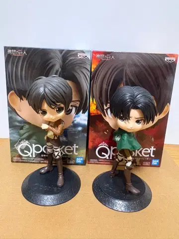 Qposket 피규어 진격의 거인 2체 세트
