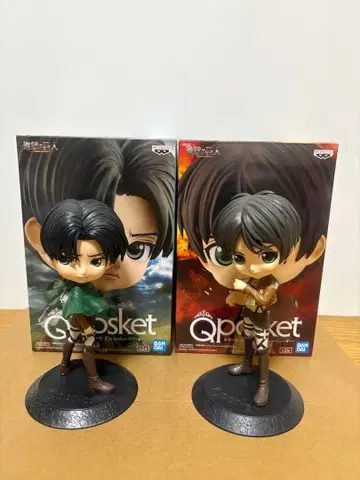 Qposket 피규어 진격의 거인 2체 세트