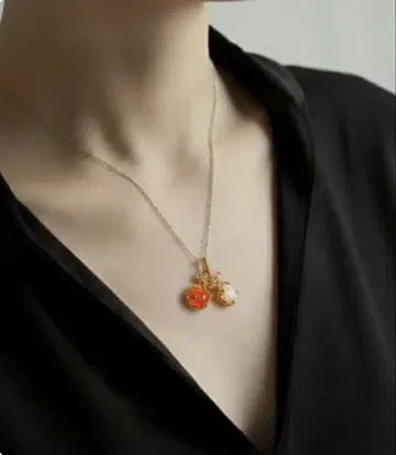 10kgf 와이어 멕시코 파이어 오팔 화이트 오팔 펜던트 탑