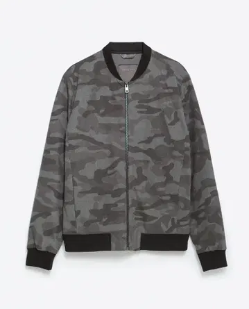 [ 거의 새상품 ] ZARA 카모 패턴 아우터