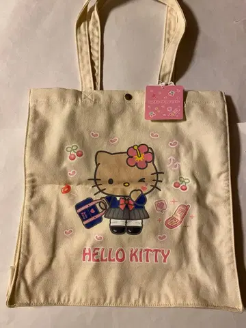 키티 헤이세이 갸루 토트백