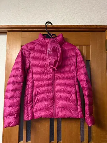 유니클로 울트라 라이트 다운 자켓 핑크