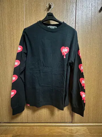 MOBB 블랙 긴팔 T셔츠 S