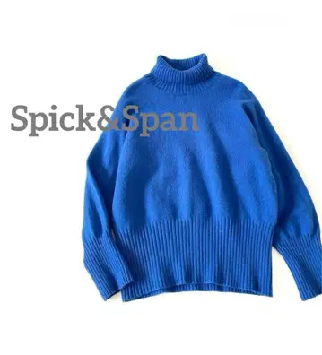 새상품급 Spick&Span 캐시미어 혼방 포근한 니트